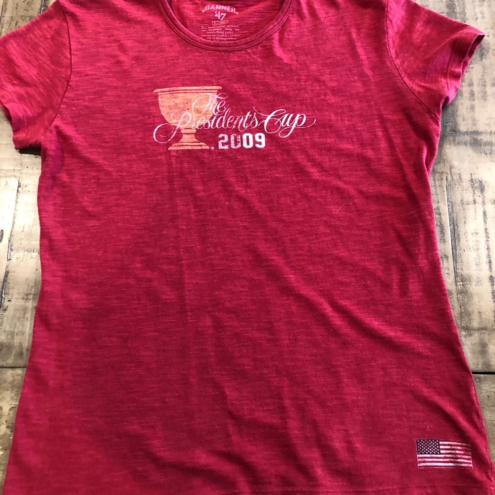 The President’s Cup 2009 Short Sleeve Crewneck Tee by Banner 47 Size XL